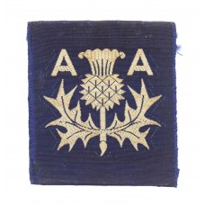 3rd Anti-Aircraft Division Silk Embroidered Formation Sign 