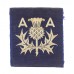 3rd Anti-Aircraft Division Silk Embroidered Formation Sign 
