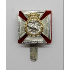 Duke of Edinburgh Regiment Anodised (Staybrite) Cap Badge