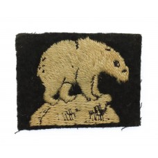WW2 49th (West Riding) Infantry Division/Iceland Force Cloth Formation Sign