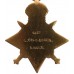 WW1 1914 Mons Star and Bar Medal Trio - L.Cpl. (Later C.S.M.) D. Deakin, Royal Warwickshire Regiment - Wounded in Action