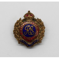 Royal Engineers Old Comrades Association Lapel Badge - King's Crown
