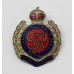 Large George VI Royal Engineers Enamelled Sweetheart Brooch