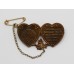 WW2 Royal Engineers Mizpah Hearts Sweetheart Brooch