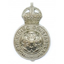 North Riding Constabulary Cap Badge - King's Crown