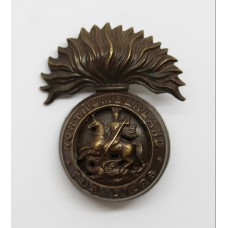 Royal Northumberland Fusiliers Officer's Service Dress Cap Badge