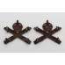 Pair of Machine Gun Corps Officer's Service Dress Collar Badges