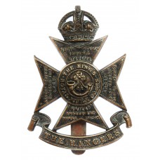 12th London Regiment (The Rangers) Cap Badge- King's Crown