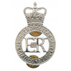 Metropolitan Special Constabulary Cap Badge - Queen's Crown