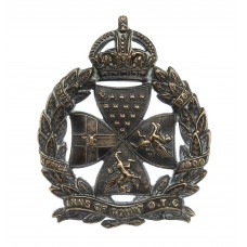 Inns of Court O.T.C. Cap Badge - King's Crown