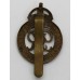 George VI National Defence Company Cap Badge