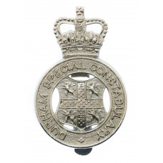 Durham Special Constabulary Cap Badge - Queen's Crown