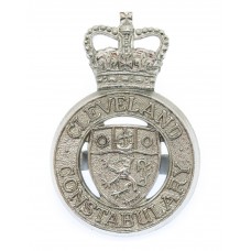 Cleveland Constabulary Cap Badge - Queen's Crown