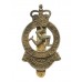 Isle of Man Home Guard Cap Badge - Queen's Crown