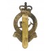 Isle of Man Home Guard Cap Badge - Queen's Crown