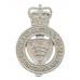 Essex and Southend-on-Sea Constabulary Cap Badge - Queen's Crown