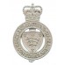 Essex and Southend-on-Sea Constabulary Cap Badge - Queen's Crown