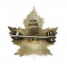WW1 Canadian 28th (North West Battalion) Infantry Bn. CEF 1916 Hallmarked Silver & Enamel Sweetheart Brooch