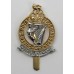 Queen's Royal Irish Hussars Anodised (Staybrite) Cap Badge - Queen's Crown (1st Pattern)