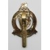 Queen's Royal Irish Hussars Anodised (Staybrite) Cap Badge - Queen's Crown (1st Pattern)
