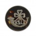 WW1 King's Shropshire Light Infantry (K.S.L.I.) 1917 Hallmarked Silver & Tortoiseshell Sweetheart Brooch