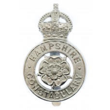 Hampshire Constabulary Cap Badge - King's Crown