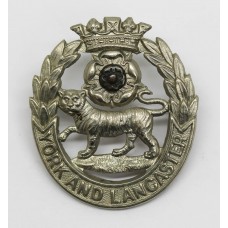 Scarce 2nd Volunteer Bn. York & Lancaster Regiment Cap Badge - 1st Pattern (circa 1897-1902)