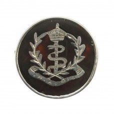 WW1 Royal Army Medical Corps (R.A.M.C.) 1915 Hallmarked Silver & Tortoiseshell Sweetheart Brooch