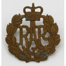 Royal Air Force (R.A.F.) Cap Badge - Queen's Crown