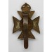 Buckinghamshire Battalion White Metal Pagri Badge - King's Crown
