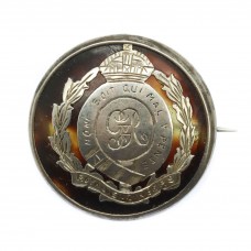 WW1 Royal Engineers 1917 Hallmarked Silver & Tortoiseshell Sweetheart Brooch