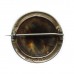 WW1 7th/8th Bn. P.W.O. West Yorkshire Regiment (Leeds Rifles) 1917 Hallmarked Silver & Tortoiseshell Sweetheart Brooch