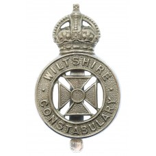 Wiltshire Constabulary Cap Badge - King's Crown