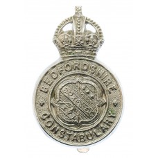 Bedfordshire Constabulary Cap Badge - King's Crown