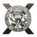 Lowland Brigade Anodised (Staybrite) Cap Badge