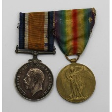 WW1 British War & Victory Medal Pair - A.W. King, Ord., Royal Navy