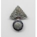 Royal Fusiliers Enamelled Sweetheart Brooch - King's Crown