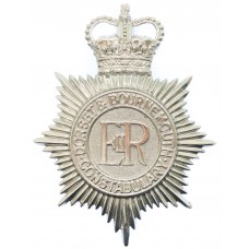 Dorset & Bournemouth Police Helmet Plate - Queen's Crown