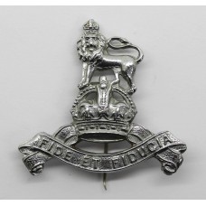 Royal Army Pay Corps (R.A.P.C.) Chromed Sweetheart Brooch/Lapel B
