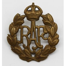 Royal Air Force (R.A.F.) Cap Badge - King's Crown