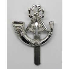 Light Infantry Anodised (Staybrite) Cap Badge