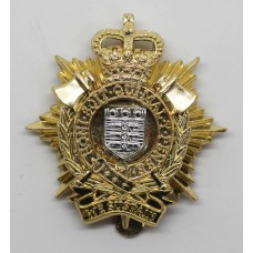 Royal Logistic Corps (R.L.C.) Anodised (Staybrite) Cap Badge