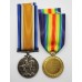 WW1 British War & Victory Medal Pair - Pte. J.H. Dawes, 8th Bn. King's Own Yorkshire Light Infantry