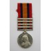Queen's South Africa Medal (Clasps - Cape Colony, Johannesburg, Diamond Hill, Wittebergen) - Pte. A. Burns, Gordon Highlanders - Died 19/5/01 (Pretoria)