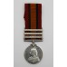 Queen's South Africa Medal (Clasps - Relief of Kimberley, Paardeberg, Driefontein) - Pte. W. Harris, 1st Bn. Welsh Regiment - Wounded 10/03/1900 (Driefontein)