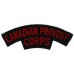 Canadian Provost Corps (CANADIAN PROVOST/CORPS) Cloth Shoulder Title