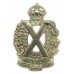 Scottish Horse Yeomanry Cap Badge - King's Crown