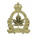 Canadian British Columbia Dragoons Cap Badge - King's Crown