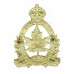 Canadian British Columbia Dragoons Cap Badge - King's Crown