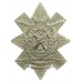 Canadian The Black Watch (Royal Highland Regiment of Canada) Cap Badge - Queen's Crown